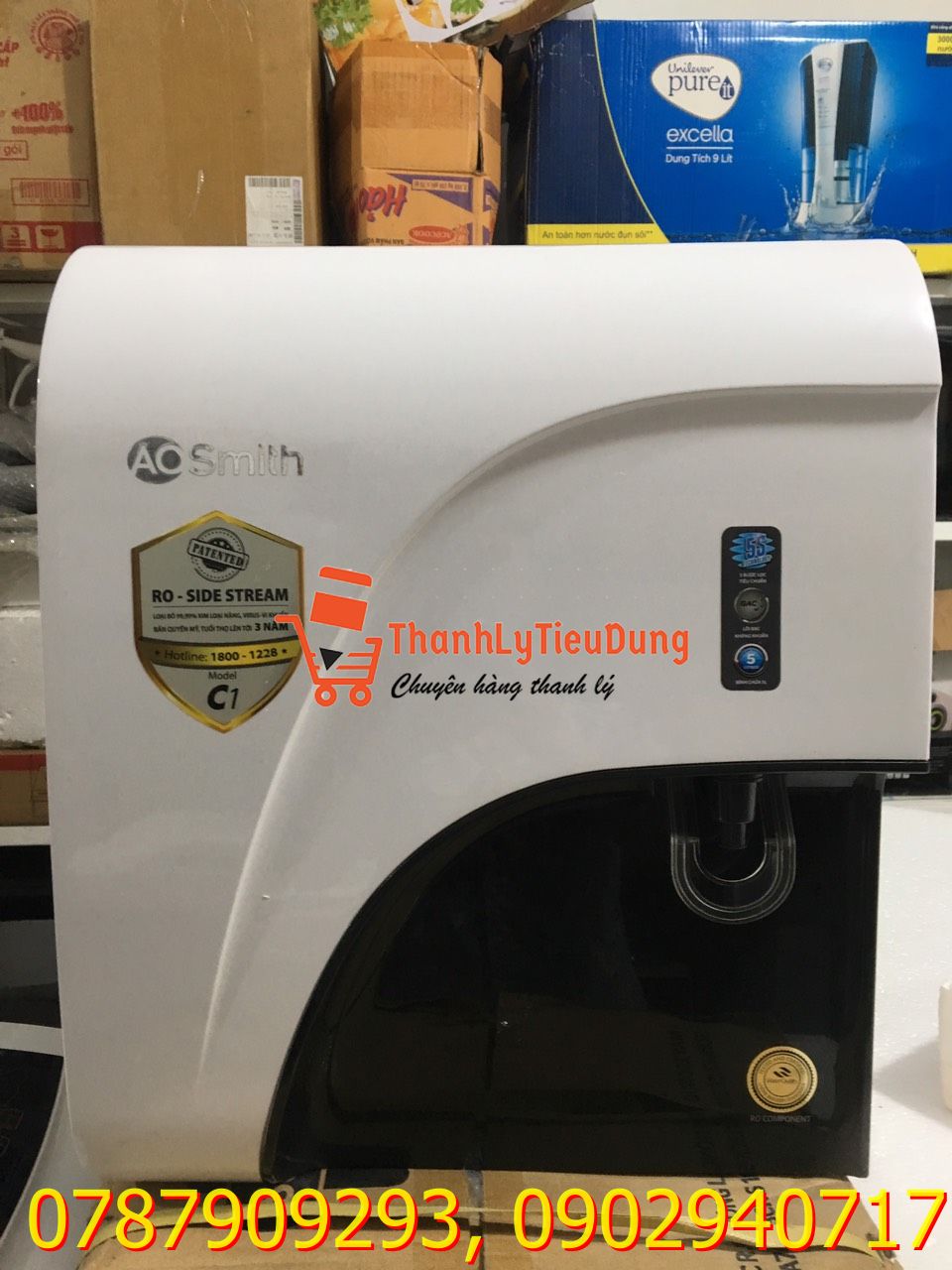 Máy lọc nước RO AOSmith C1 4 lõi- HÀNG TRƯNG BÀY